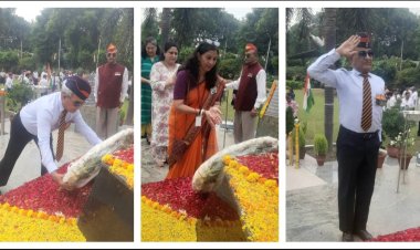 80वें स्वतंत्रता दिवस पर शहीद स्मारक में हुआ 45 शहीदों के परिजनों का सम्मान