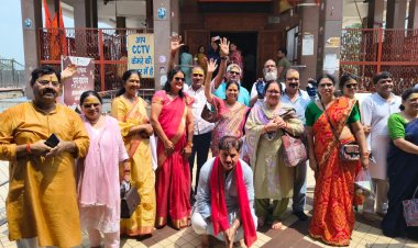 भारत विकास परिषद स्वर्णिम शाखा नोएडा द्वारा पुरा महादेव मंदिर में रुद्राभिषेक