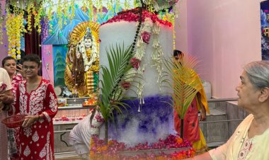 बाबा बर्फानी के अलौकिक स्वरूप के दर्शन कर भक्त हुए मन्त्रमुग्ध 