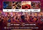 Uptown by Advant Invites All to Celebrate the Spirit of Navratri with Dandiya & Garba by Stepletics on October 19