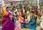 श्रद्धा और भक्ति के साथ मनाया गया विद्यारंभम् एवं घुंघरू पूजन