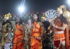 रावण द्वारा शिव स्तुति, चंद्रहास तलवार का गिरना, रावण वध मंचन हुआ। 