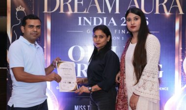 मिस ड्रीम ऑरा इंडिया 2026 में फ़रीन 'फ़ारू मेकओवर'' ने निभाई अहम भूमिका