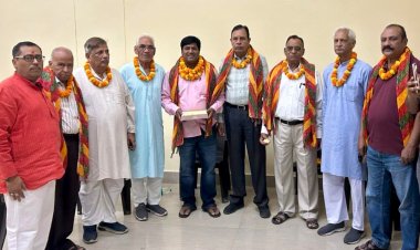 हरीश वर्मा सर्वसम्मति से चुने गए सेक्टर 20 आरडब्लूए के अध्यक्ष 