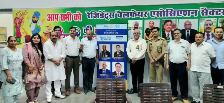 जब अपनों के सम्मान और प्रकृति के प्यार से सराबोर हुआ सेक्टर-105