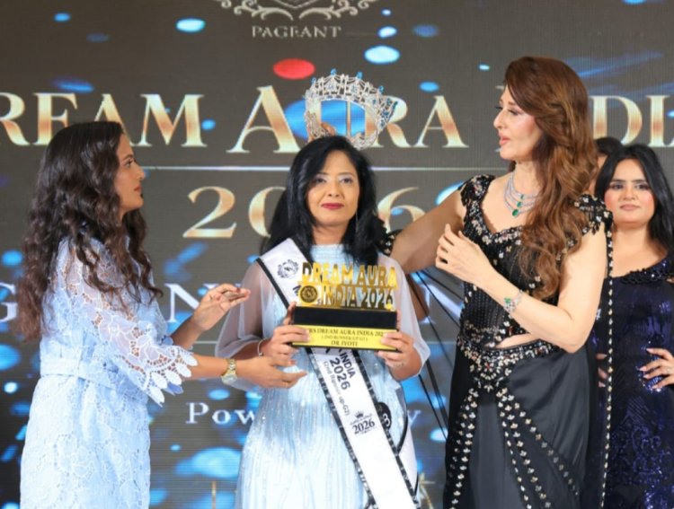 डॉ. ज्योति ने जीता मिसेज कर्नाटक और मिसेज ड्रीम ऑरा इंडिया जी2 2026 (सेकंड रनर-अप) का खिताब